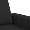 vidaXL 2-tlg. Sofagarnitur Schwarz Stoff 3201902 Bild 5