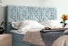 99rooms Montana Boxspringbett 120x200 cm Velours MONOLITH Silber Bild 4