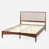 ZINUS Holzbett Linda Mid-Century (Packung, 1-tlg, Bett 160x200 cm), mit Kopfteil, inklusive Lattenrost aus Holz, Mid-Century Look Bild 4