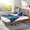 ZINUS Holzbett Linda Mid-Century (Packung, 1-tlg, Bett 160x200 cm), mit Kopfteil, inklusive Lattenrost aus Holz, Mid-Century Look Bild 2