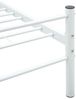 vidaXL Bettgestell Weiß Metall 200×200 cm [284698] Bild 5