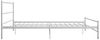 vidaXL Bettgestell Weiß Metall 200×200 cm [284698] Bild 4