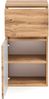 Waschbeckenunterschrank >Villach< (B/H/T: 40x79x35 cm) in wotaneiche aus MDF Bild 3
