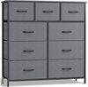 SURFOU Schubkastenkommode Kommode Stoff 9 Schubladen Sideboard Mehrzweckschrank (Schubladenschrank), für Schlafzimmer Wohnzimmer, Kinderzimmer, Flur, Aufbewahrungsschrank Bild 5
