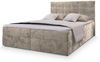 Masseno Boxbett GLOS 160x200 cm mit Bonell Matratze und Topper, Doppelbett, Polsterbett mit Kopfteil, Boxspringbett Bild 2