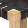vidaXL Barhocker 2 Stk. Schwarz Echtleder 75 cm 321835 Bild 5