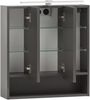 Badezimmerspiegelschrank >Kaprun< (B/H/T: 60x64x20 cm) in graphit Bild 3