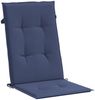 vidaXL Hochlehner-Auflagen 2 Stk. Marineblau Stoff 378611 Bild 4