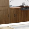 vidaXL Spülenunterschrank Kalmar Braun Eichen-Optik 60x46x81,5 cm 853444 Bild 3
