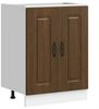 vidaXL Spülenunterschrank Kalmar Braun Eichen-Optik 60x46x81,5 cm 853444 Bild 2