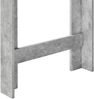 Bartisch Danderyd 120x60x106 cm mit 3 Ablagefächern Betonoptik [en. casa] Bild 4