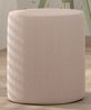 Polsterbett 140x200 und 2 Polsterhocker MOON inkl. Lattenrost Boucle Stoff Rosa Bild 5