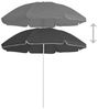vidaXL Sonnenschirm mit Stahlmast Anthrazit 180 cm 315542 Bild 2