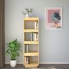vidaXL Bücherregal/Raumteiler 40x35x135 cm Massivholz Kiefer 810849 Bild 3