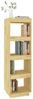vidaXL Bücherregal/Raumteiler 40x35x135 cm Massivholz Kiefer 810849 Bild 4