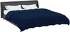 vidaXL Ganzjahresbettdecke Dunkelblau 220 x 260 cm Mikrofaser 42026059 Bild 3