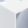 vidaXL Wandtisch Wandmontiert Weiß 60 x 45 x 30 cm Holzwerkstoff 891384 Bild 4