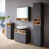 Vicco 'Beatrice' Midischrank, Spanplatte, 38 x 93 x 30 cm, Anthrazit Bild 4