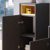 Vicco 'Beatrice' Midischrank, Spanplatte, 38 x 93 x 30 cm, Anthrazit Bild 5