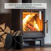 Relaxdays Ascheeimer mit Deckel 12 Liter Bild 5