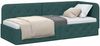 vidaXL Eckbettgestell Dunkelgrün 80 x 200 cm Stoff 42016483 Bild 3