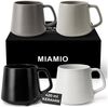 MiaMio Tasse Luxe Kaffeebecher 420 ml Classic Pastel, 4-tlg, Keramik Bild 2