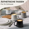 MiaMio Tasse Luxe Kaffeebecher 420 ml Classic Pastel, 4-tlg, Keramik Bild 3