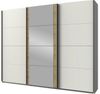 Schwebetürenschrank Bern Kleiderschrank Ausführung weiß Bild 4