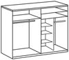 Schwebetürenschrank Bern Kleiderschrank Ausführung weiß Bild 2