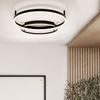 s.luce Ring LED Deckenleuchte 2-flammig Gold 60/60 Bild 3