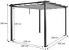 Mendler 'HWC-N93' Pergola, Aluminium terrakotta, 3 x 4m Bild 3