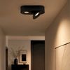 s.luce Santa Duo LED-Aufbaustrahler schwenkbar & dimmbar Gold, Weiß Bild 2