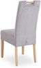 casa NOVA Polsterstuhl JASMIN BHT 46x101x62 cm grau Esszimmerstuhl Freischwinger Schwingstuhl Bild 2