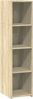 vidaXL Highboard Sonoma-Eiche 30x41x124 cm Holzwerkstoff 846378 Bild 2