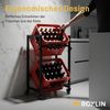 Roxlin Ablageregal Getränkekistenregal für 3/6 Kisten – Metallregal mit Ablage 300 kg, 02-tlg. Bild 2