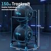 Roxlin Ablageregal Getränkekistenregal für 3/6 Kisten – Metallregal mit Ablage 300 kg, 02-tlg. Bild 3