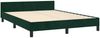 Doppelbett, Bettgestell Modernen ohne Matratze Dunkelgrün 140x190 cm Samt d2351e Bild 5