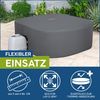 LAY-Z-SPA® Xtras EnergySense™ Plus Thermo-Komplettabdeckung 201 x 201 x 80 cm, eckig Bild 5