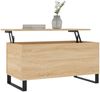 vidaXL Couchtisch Sonoma-Eiche 90x44,5x45 cm Holzwerkstoff 830983 Bild 3