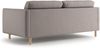 Micadoni Sofa Eden 3-Sitzer Samt Warmes Grau Bild 3