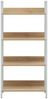 vidaXL Bücherregal 4 Regalböden Eiche 60×27,6×124,5 cm Holzwerkstoff 288225 Bild 3