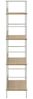 vidaXL Bücherregal 4 Regalböden Eiche 60×27,6×124,5 cm Holzwerkstoff 288225 Bild 4