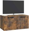 vidaXL Wandmontierter TV-Schrank Geräucherte Eiche 59,5 x 31 x 30 cm 898710 Bild 3