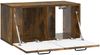 vidaXL Wandmontierter TV-Schrank Geräucherte Eiche 59,5 x 31 x 30 cm 898710 Bild 4