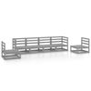 vidaXL 6-tlg. Garten-Lounge-Set Grau Massivholz Kiefer 3075401 Bild 2