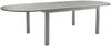 Gartenesstisch Lomma Elipse aus Aluminium, modern, ausziehbar in Taupe, 220-280x110 cm Bild 3