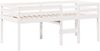 vidaXL Hochbett mit Dach Weiß 90x200 cm Massivholz Kiefer 3282053 Bild 5