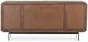 Sideboard Saris aus Mangoholz, modern mit Metallgestell, Braun, 180 cm, Türen mit Magnetverschluss Bild 3