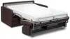 Vente-unique - CALIFE Sofa Kunstleder Braun - B 223 cm94 cm x H 85 cm x L 170 cm Bild 2