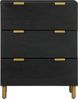 2 Stk. Sideboards, Kommoden Schwarz 60x33x75 cm Holzwerkstoff j3564p Bild 4